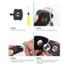 1 Pair Bike Clipless Pedal to Flat Pedal Converter Road