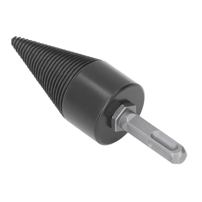 Firewood Bit Cone Wood Splitting Drill Carbon Steel Log Splitter