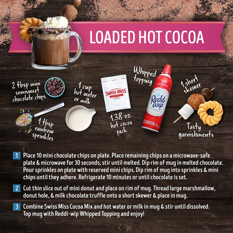 Swiss Miss Milk Chocolate Flavored Reduced Calorie Hot Cocoa Mix,
