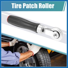 A ABSOPRO 1set Car Tire Patch Roller Handle Tire Repair Patches 32mm 42mm 58mm Item Replacement