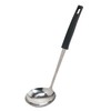 Pearl Metal G-5214 Ladle, Large, Black, Simple Youth Fit