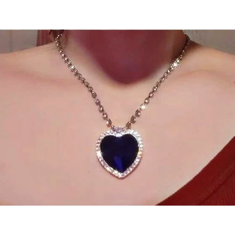 Dtup Collar De Plata 925 Titanic El Corazón Del Mar