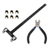 Bow String Nocking Points Pliers Set T Ruler Nocking Buckle