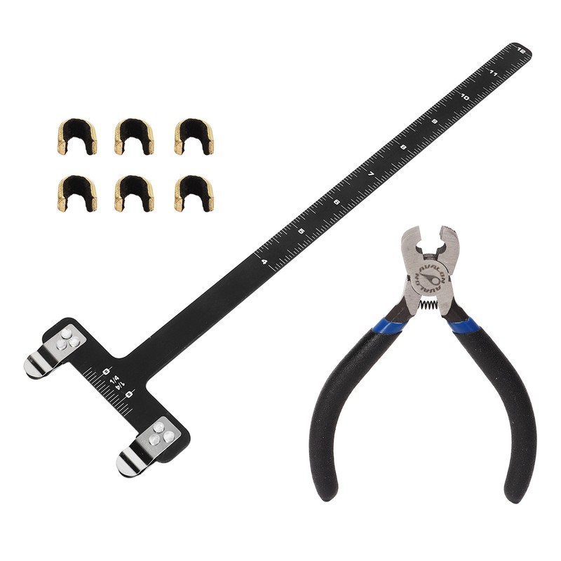 Bow String Nocking Points Pliers Set T Ruler Nocking Buckle