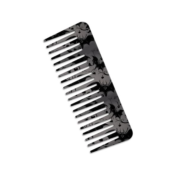 Wide Tooth Comb,Large Size-Effortlessly Glides Through Tangles,Handle-Free Cute Design,Suitable for
