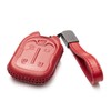 Vitodeco Genuine Leather Smart Key Fob Case with Leather Strap