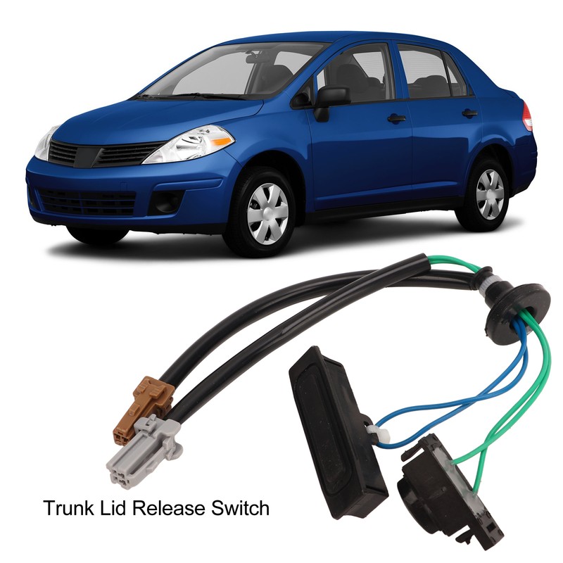 Trunk Lid Release Switch Fast Response Prevent Theft High Security
