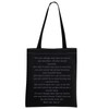 MNIGIU Power-less Book Inspired Gift Dagger and Flower Tote Bag