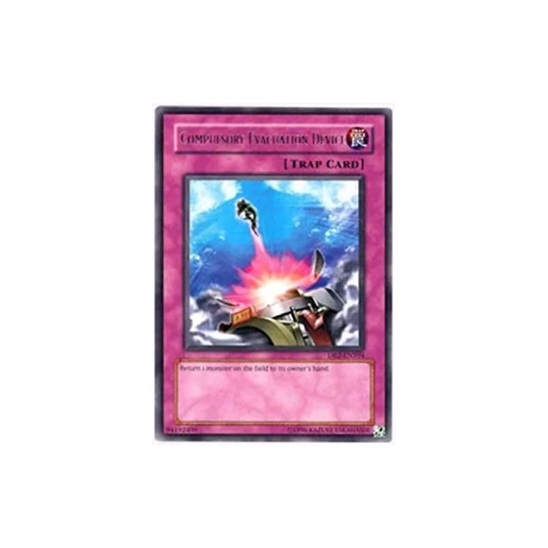 yugioh - Compulsory Evacuation Device DR2-EN104 Unlimited Edition Rare -