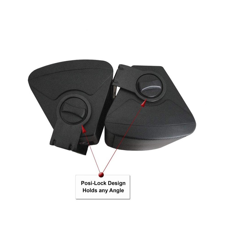 Outdoor Bluetooth Speakers, 5.25" Bluetooth Weatherproof Speakers for Deck Patio