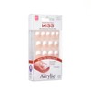 Kiss Salon Acrylic French Nails 28pc Rumour Mill KSA12, white
