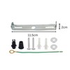 LEDSone 115mm Lighting Fixture Ceiling Plate Bracket Fitting Ceiling Rose