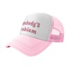 Somebody's Problem Drinking Trucker Hat/Dirty Trucker Hats/Pink Funny Trucker Hats,Trucker