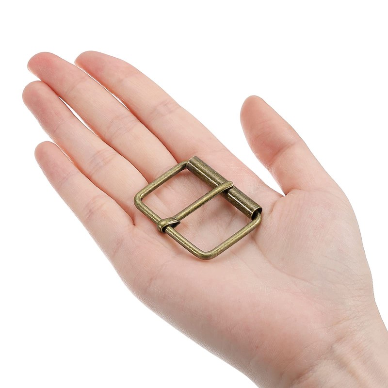 sourcing map Roller Buckles Multipurpose Metal Adjustable Belt Buckle for,
