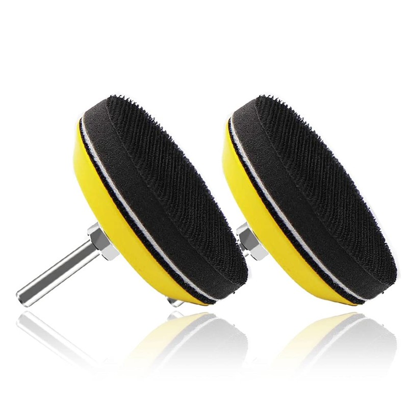 Mesee Pack of 2 Sanding Disc Pads, Polishing Pad Adapter,