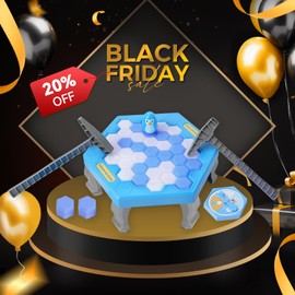 SS Save Penguin On Ice Game, Penguin Trap Break ice Activate Family Party Ice Breaking Kids Puzzle Table Knock Block