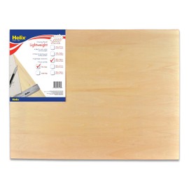 Helix - Wooden Lightweight Drawing Board - 20 x 26 Inch - Plain Edge - Drafting, Art, Sketching and Tracing