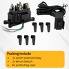 AUTO OCCASION Winch Solenoid Relay Contactor 12V 300A Winch Rocker