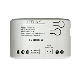 1 Channel USB 5V or AC 85-250V Smart WiFi Wireless Relay Switch Module,Tuya Smart Life app Remote Control,Compatible with Alexa Google Home (1CH 85-250V)