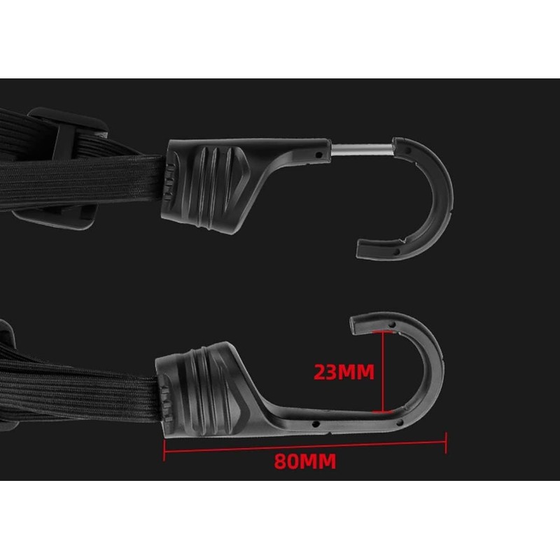 2 Pieces Luggage Carrier Tension Belt, Bicycle Strapping Tape Elastic
