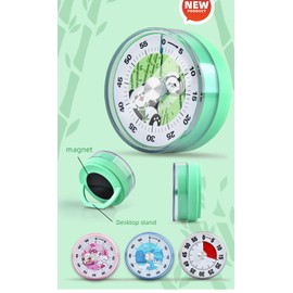 Ctue Kitchen Timer,60 Minutes Countdown Mechanicall Egg Timer for Kids (Penguin)