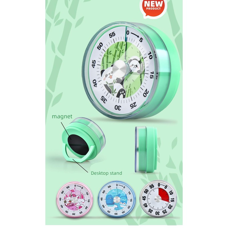 Ctue Kitchen Timer,60 Minutes Countdown Mechanicall Egg Timer for Kids