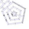 HJ Cutting Ruler, Sewing Ruler, Pentagon, Multi Ruler, Transparent Acrylic