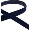 Hackett London Men's Suede Feather Edge Belt, navy