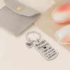 LHPYQ Happy 10th Anniversary Keychain Gifts for Him Her, 10
