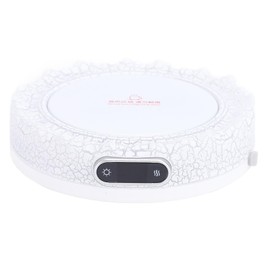 4 Temperatureinstellung Tasse Wärmer, Intelligentes Digital Display Sieben Farblicht, Vielseitige Heizplatte, 8H -Timer -Abschaltfunktion für Glas, Stahl, Keramikbecher