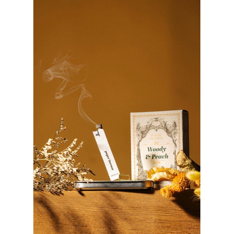 OPTATUM Paper Incense Paper Incense (Woody&peach)