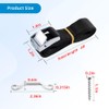 1" x 4ft Battery Tie Down Straps for Boats,Battery Hold