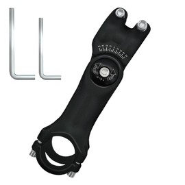 Zueyen Bicycle handlebar stem 31.8, bicycle handlebar riser 31.8mm*120mm, Aluminum Alloy Mountain Bike Handlebar Riser Extender for MTB Road City Bike Bicycle