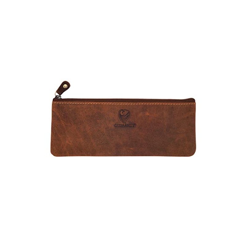 GERMANUS Colonia Pencil Case (Wild Brown), Wild Brown, School bag