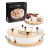 DEVA Home Design Chip and Dip Serving Set | Rotating