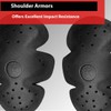 5-PC Triple Density CE Removable Armor | Motorcycle Street Biker