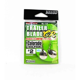 Katsuichi Decoy BL-11S Trailer Blade Colorado Silver #2
