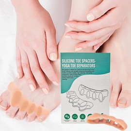Toe Spacers for Men | Yoga Toe Spreader,Overlapping Correction Protector Foot Support for Mobility Recovery Women Sports Yoga Home Walking Running Daily Use