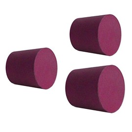 3X Bung Demijohn Rubber Cork - Solid NOT Drilled Un-Bored - Bottle Stopper