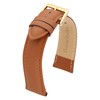 MARCHEL Smooth Leather Genuine Leather LLB Clasp in Gold Leather