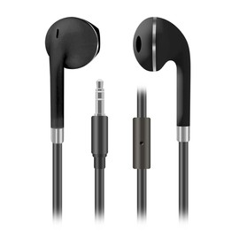 Sentry OSE750 Element, Audífonos con Conexión por Cable de 3.5mm, Incluye Estuche de Viaje, Micrófono en Línea, Aislamiento de Ruido, Color Negro