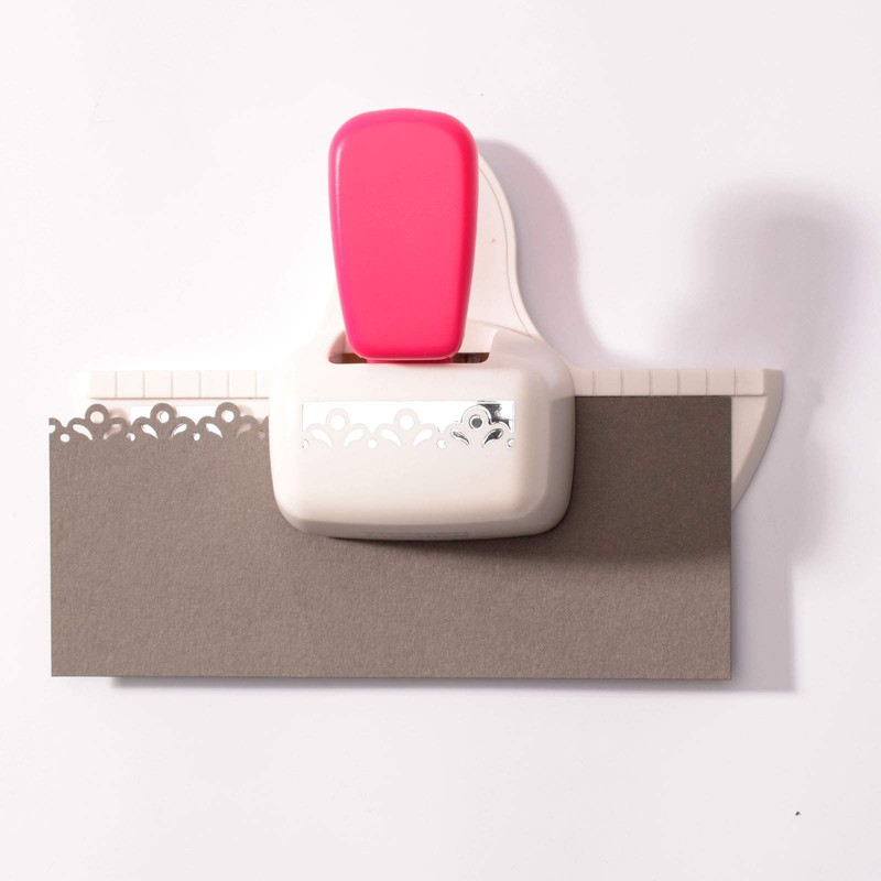 Vaessen Creative Border Punch with Sweet and Petite Flowered Edge