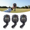 3 PCS Sports Stopwatch, High Precision Waterproof 40mah, for Timing