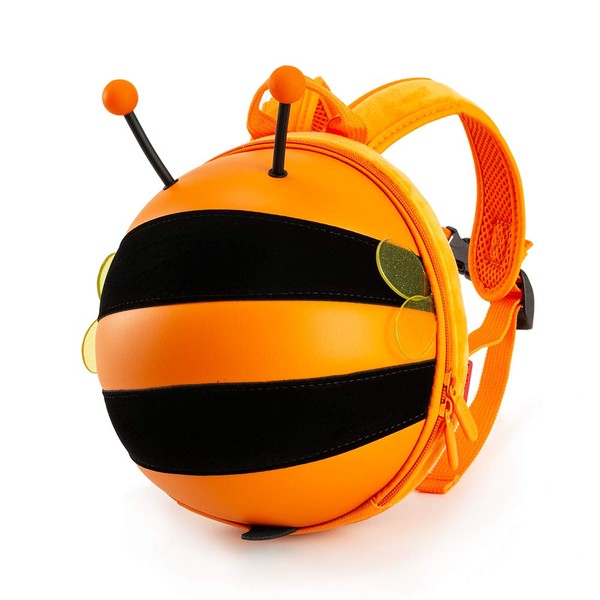 KIDDIETOTES Mini Bumblebee Backpack with Safety Harness for Kids, Toddlers, and Children - Perfect for Daycare, Preschool, and Pre-K