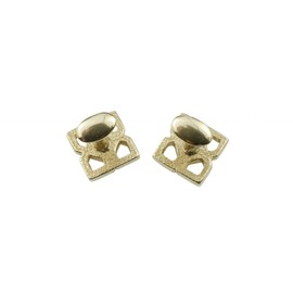 Celtic Design 8th Wedding Anniversary Solid Bronze Cufflinks (tg004-b)