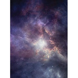 The World's Largest Sketchbook: Purple Celestial Space Draw, Doodle, or Sketch