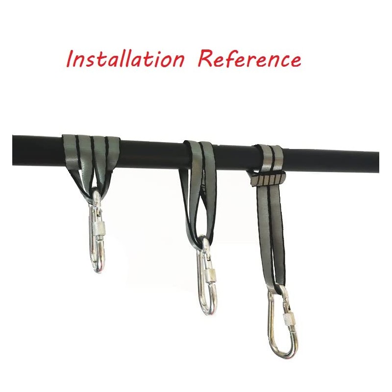 HOUSON Heavy Duty Punch Bag Straps, Bag Hanger Heavy Bag