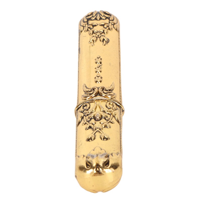Vintage Needle Case Engraved Stereoscopic Pattern Stylish Sewing Needles Storage