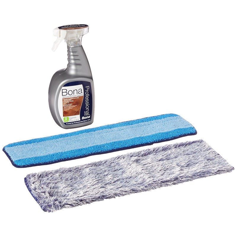 Bona Series WM710013417 Natural Oil Floor Cleaner Kit, 22 oz