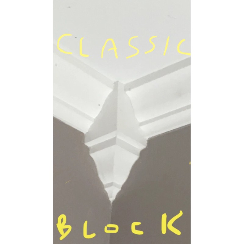 Crown Molding Corners 6 piece set 5 inside/1 outside for